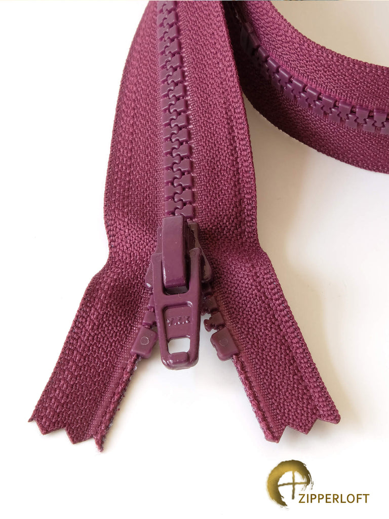 Ohio Travel Bag-Zippers-#5 Vislon, Black, 22 YKK Separating Jacket Zipper,  Plastic, #5VF-22-BLK-$2.60
