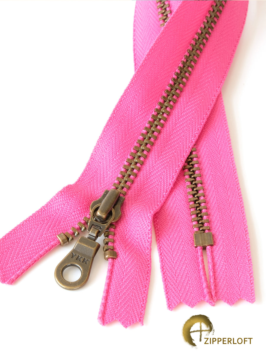 Zipper Rasp YKK #4.5 Antique (4-12