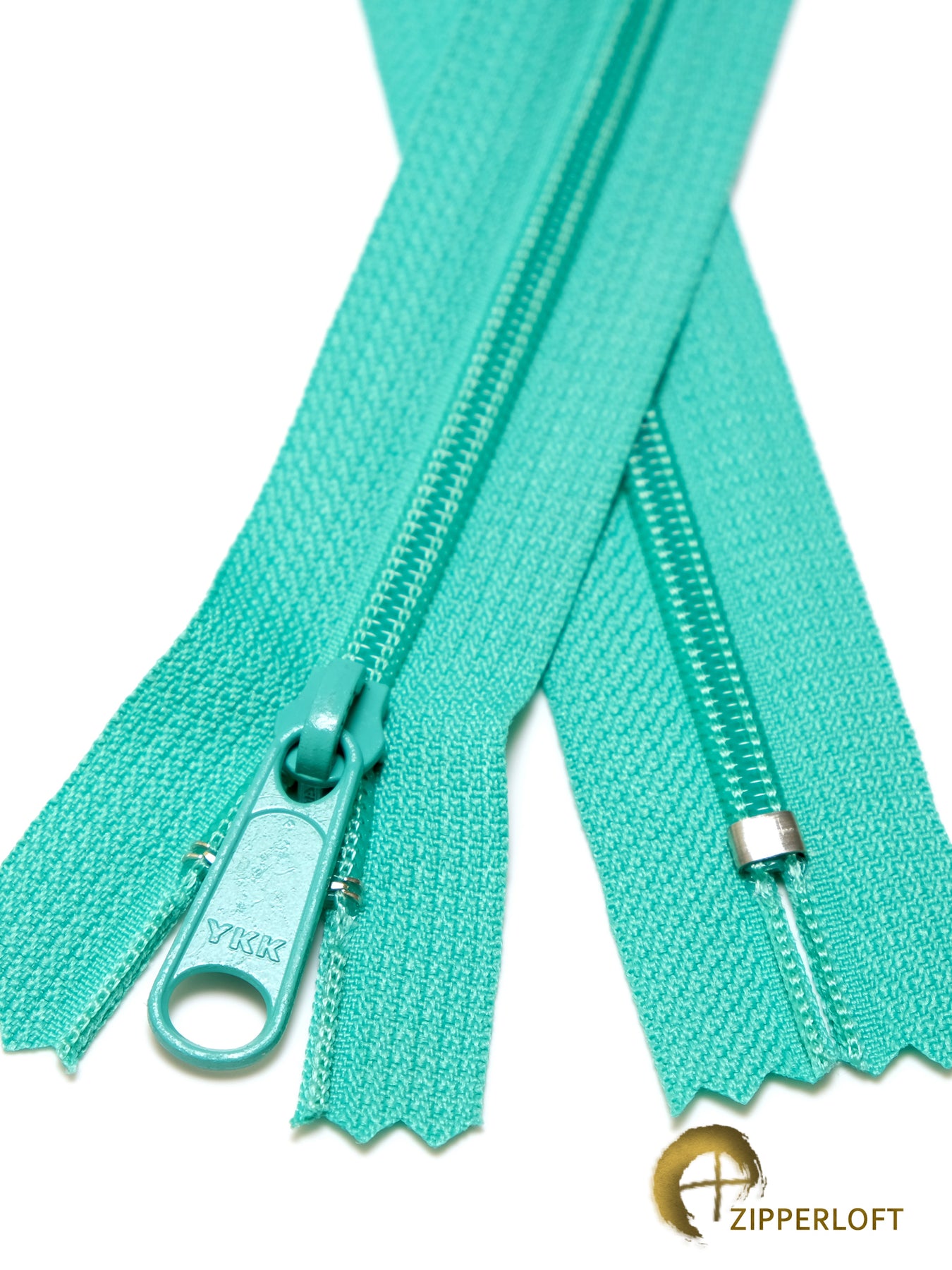 Zipper, Non-separable, Nylon, Length 10 Cm, Green Color 712 -  Canada