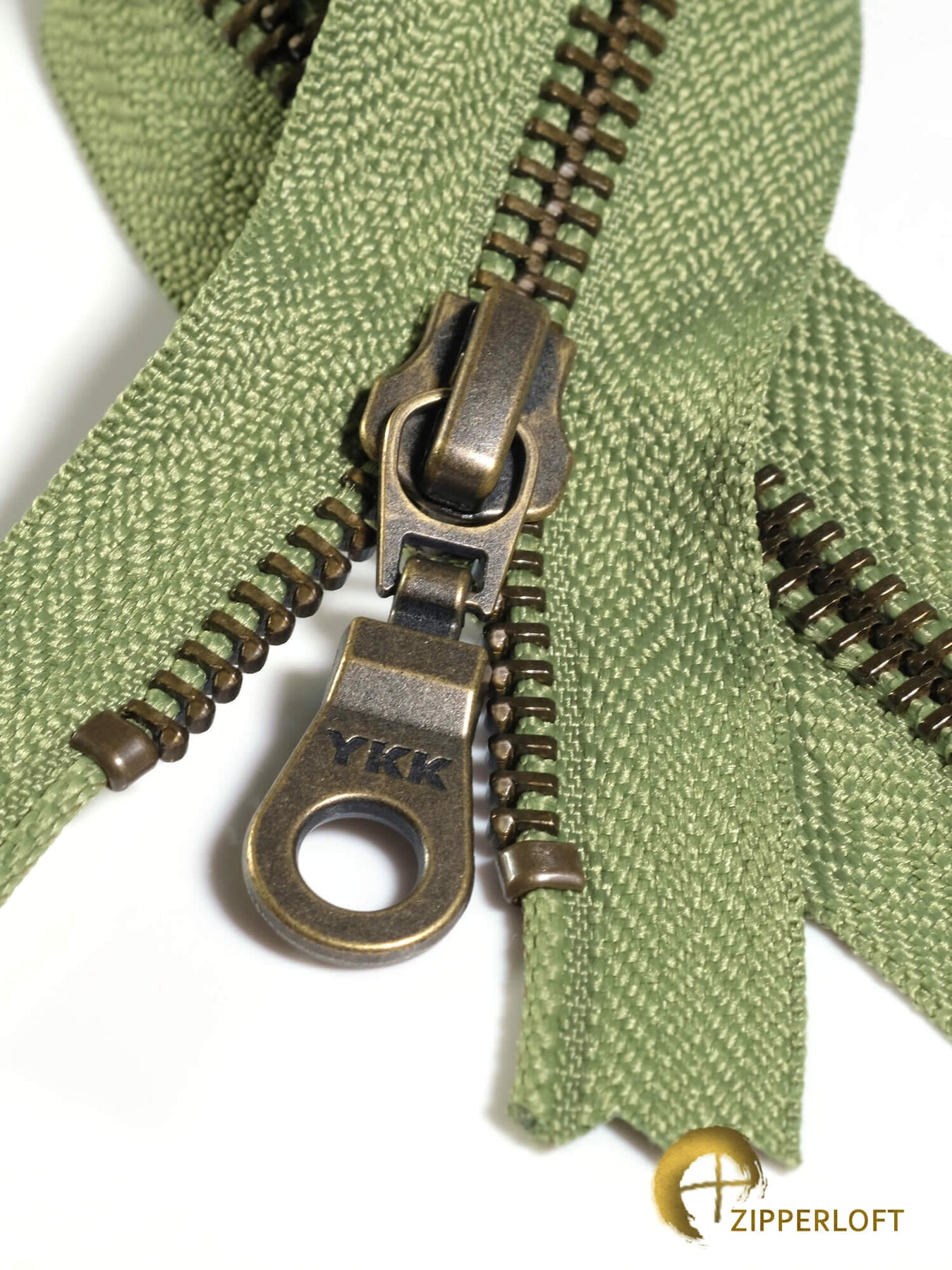5 Antique Metal Zippers – zipperloft