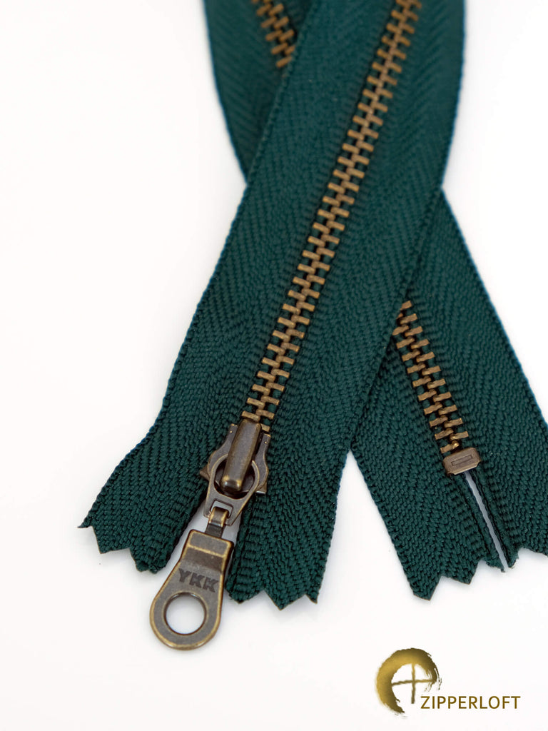 Green Metal Zipper -  Canada