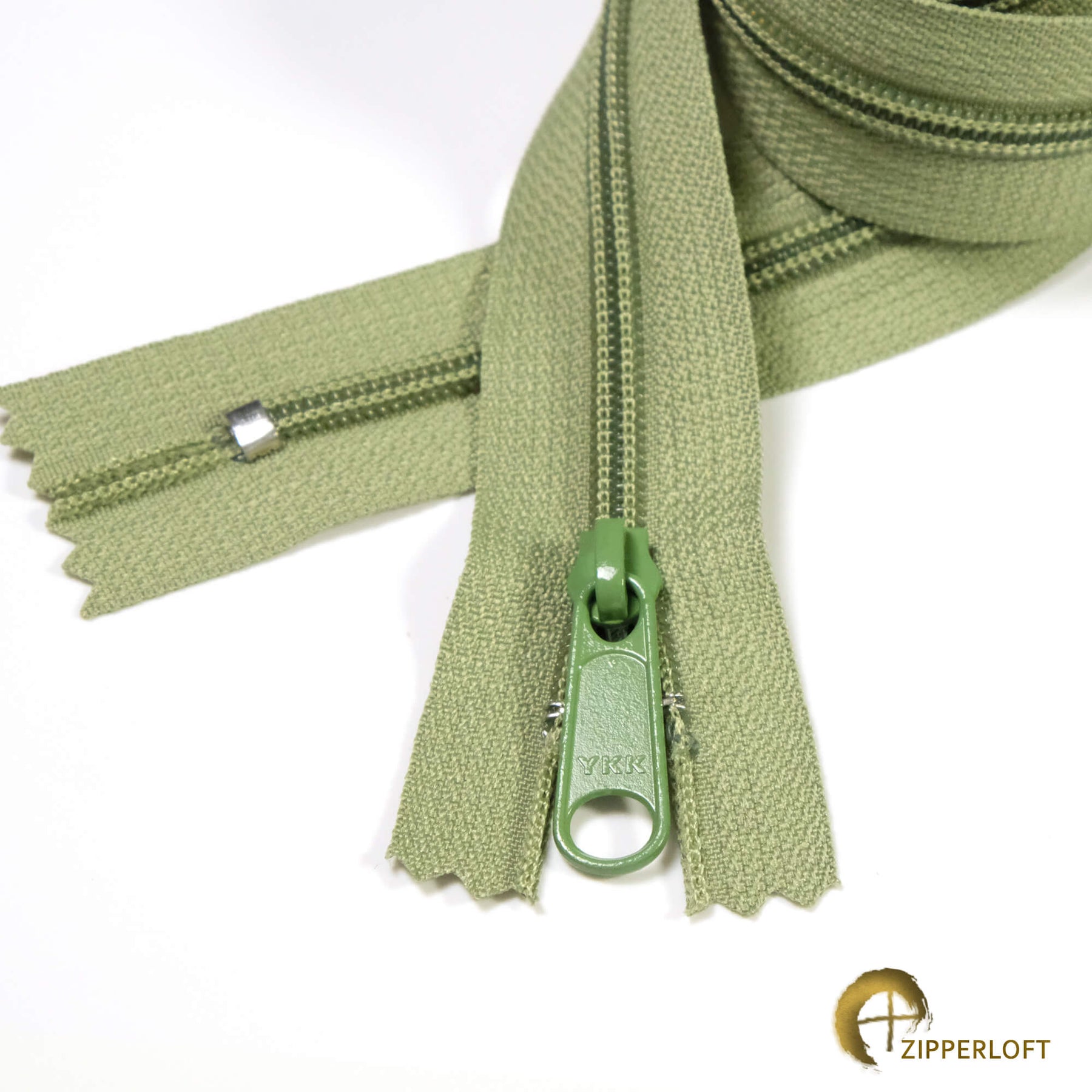 YKK Metal Zip 9 Inch Spring Green – Sew Hot